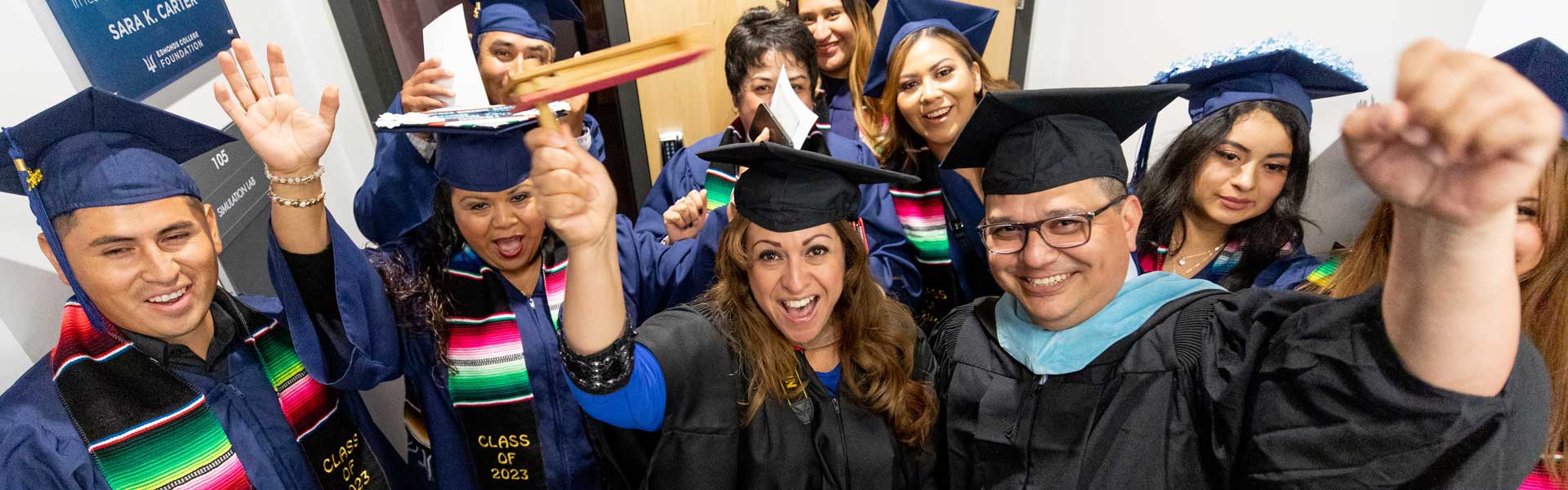 Graduate at Commencement